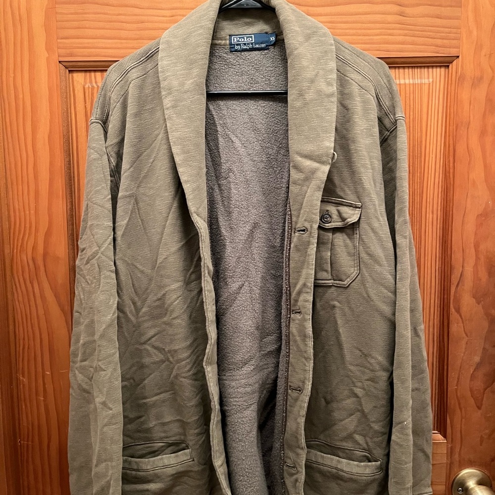 Mens Polo Cardigan